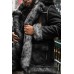 Winter Fashion Fur Horn Button Thermal Coats For Men